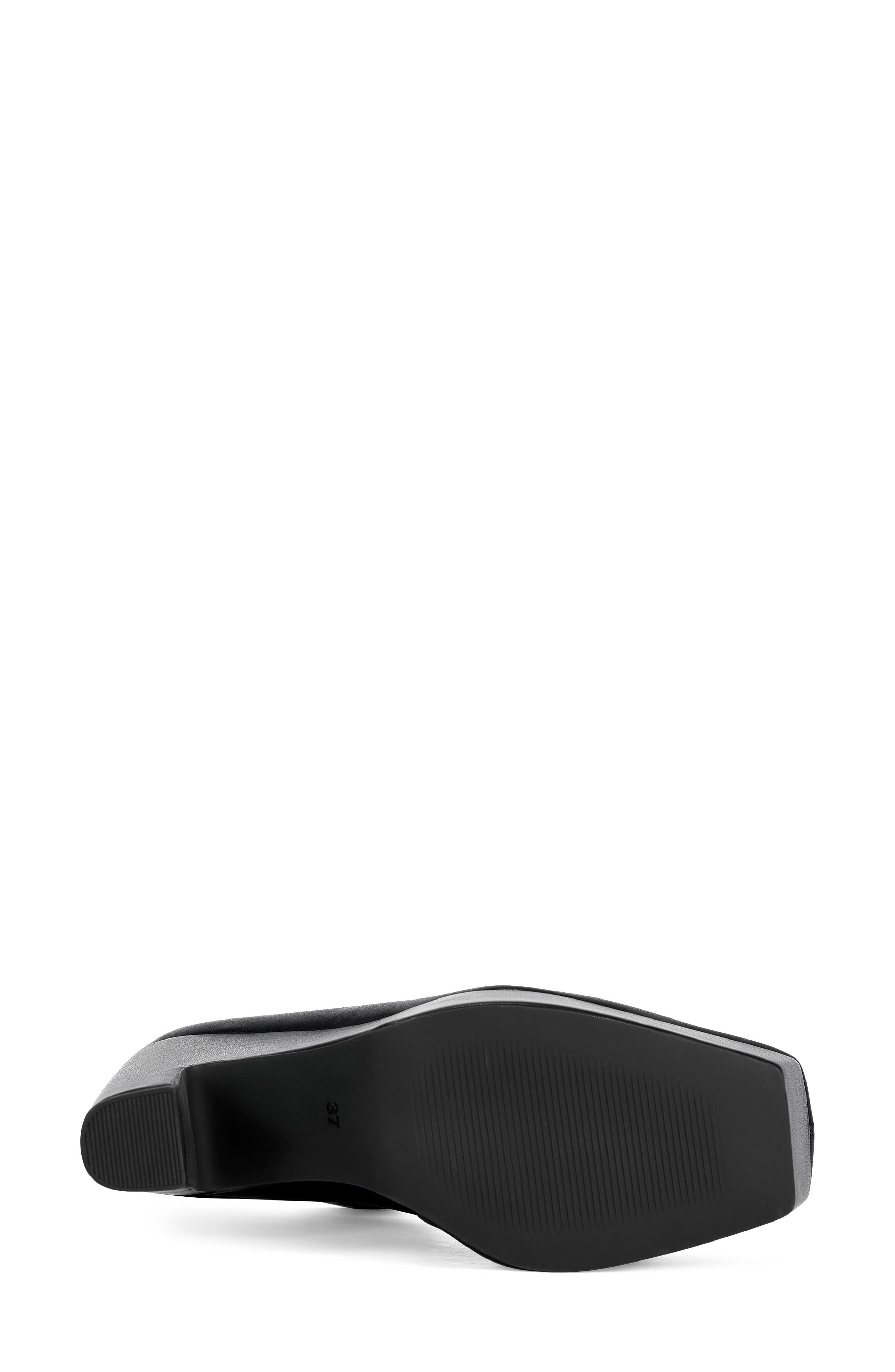 Lirra Platform Wedge Bootie, Alternate, color, BLACK