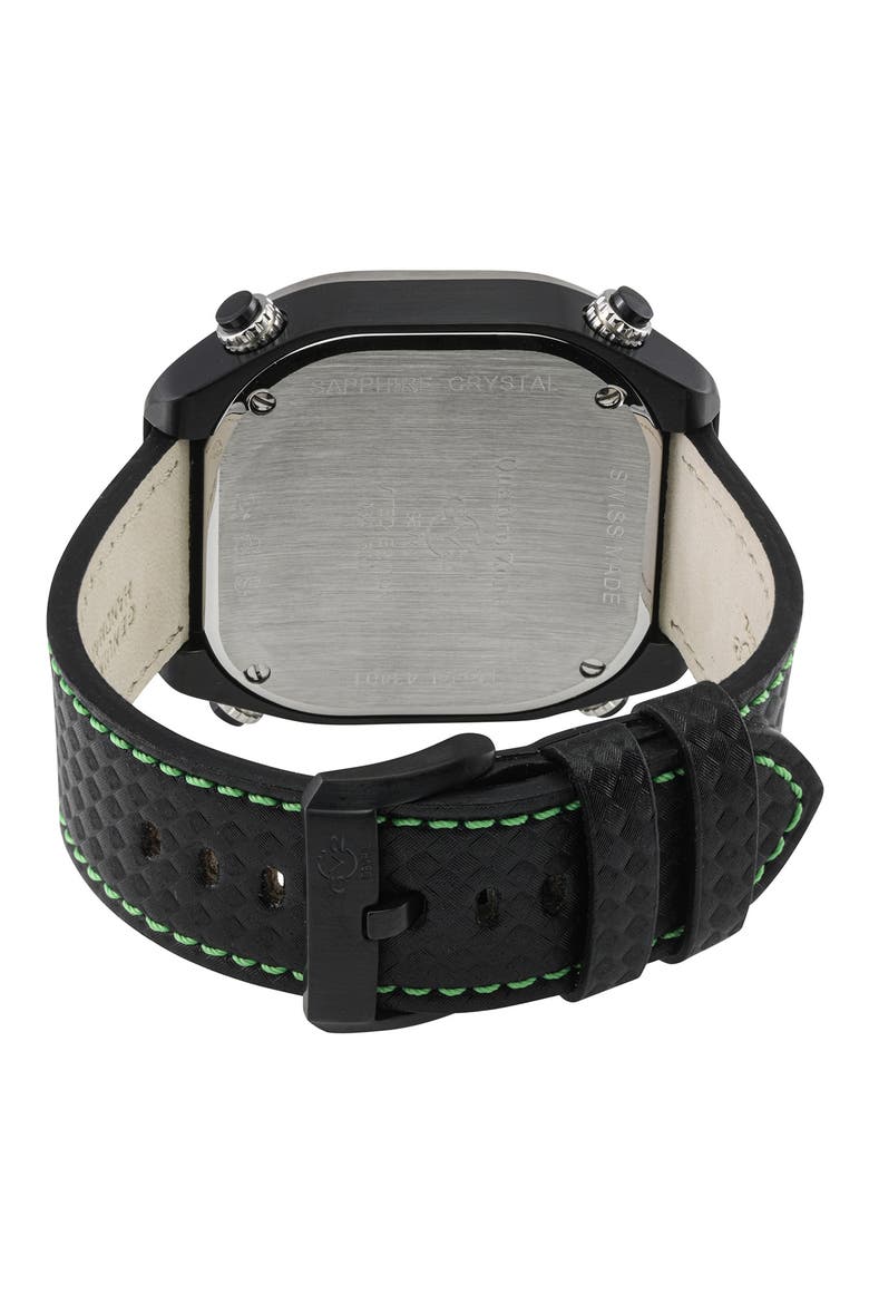Mens Swiss Quattro 4 Time Zones, Alternate, color, BLACK MULTI
