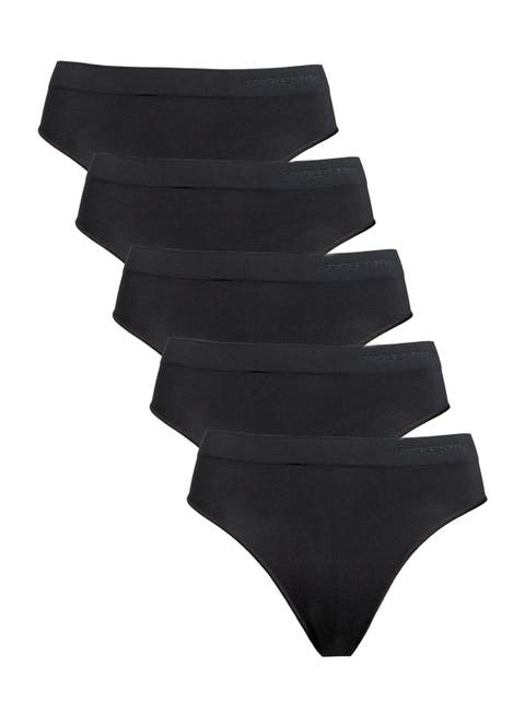 Seamless Modal Blend Thong 5-Pack