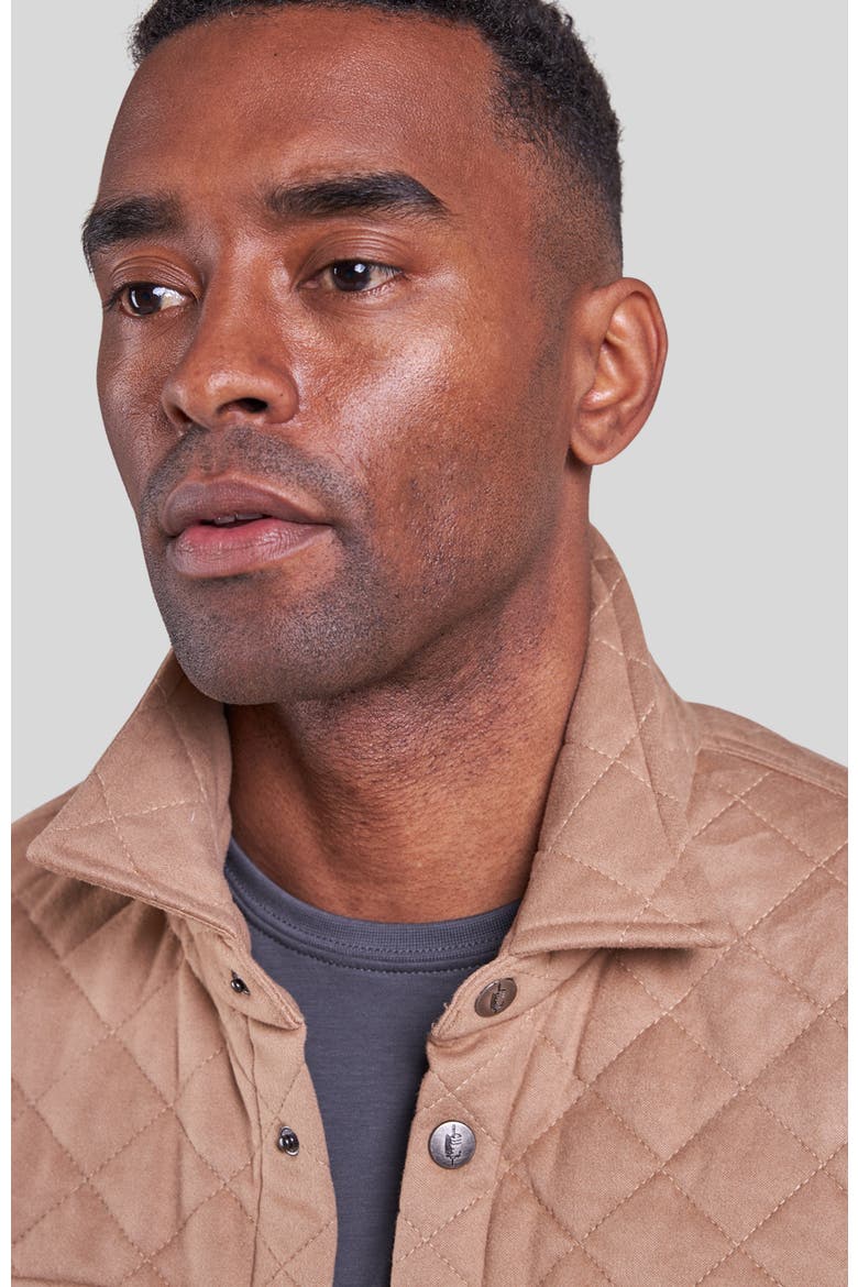 The Pike Quilted Jacket, Alternate, color, Camel