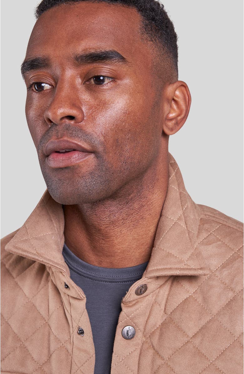 Rye 51 The Pike Quilted Jacket, Alternate, color, Camel