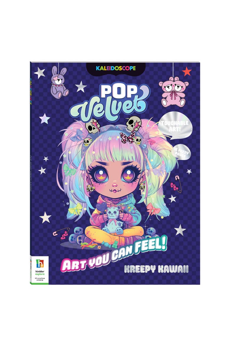 Pop Velvet, Kreepy Kawaii, Creative Coloring, 32 Pages, Main, color, Multicolored