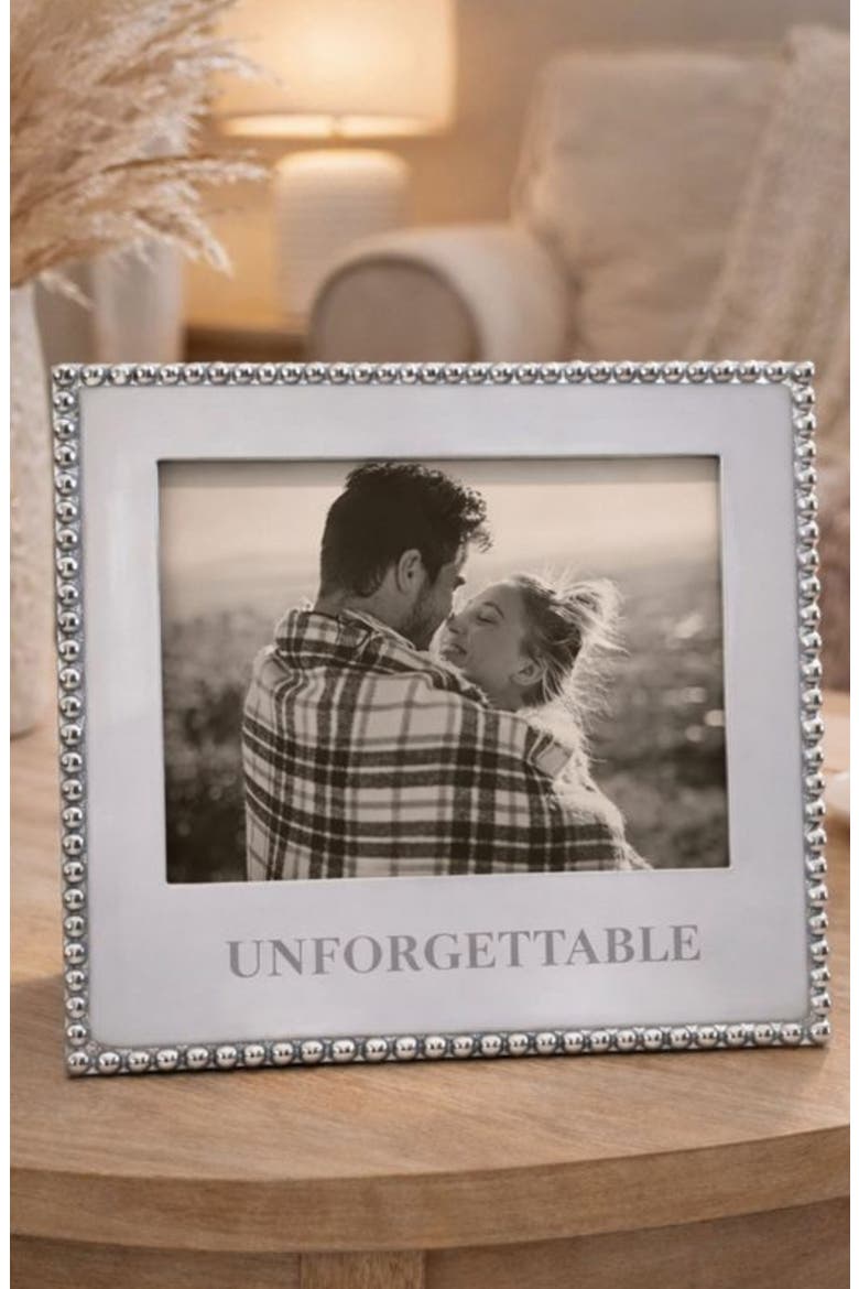 Unforgettable 4 x 6-Inch Picture Frame, Alternate, color, SILVER