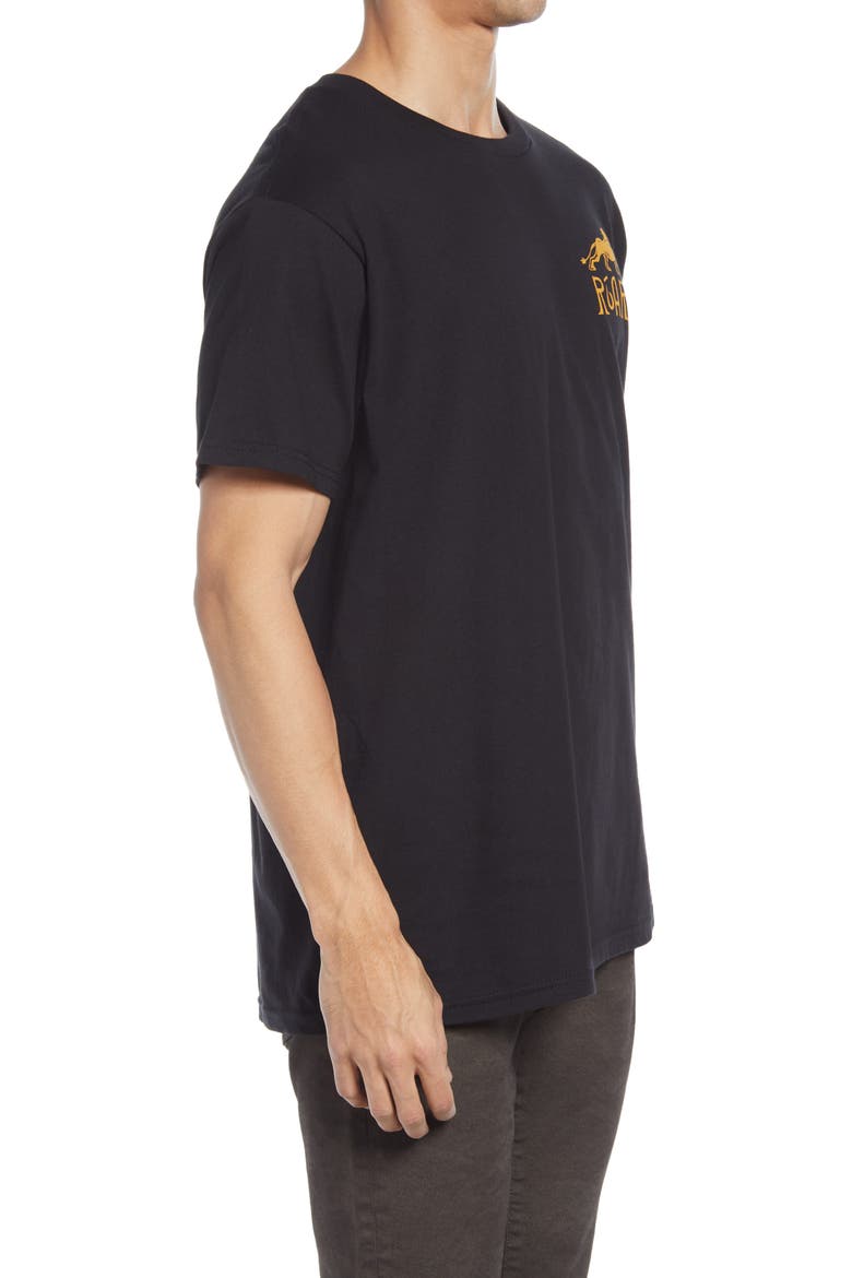 Maroc Rally Graphic Tee, Alternate, color, BLACK