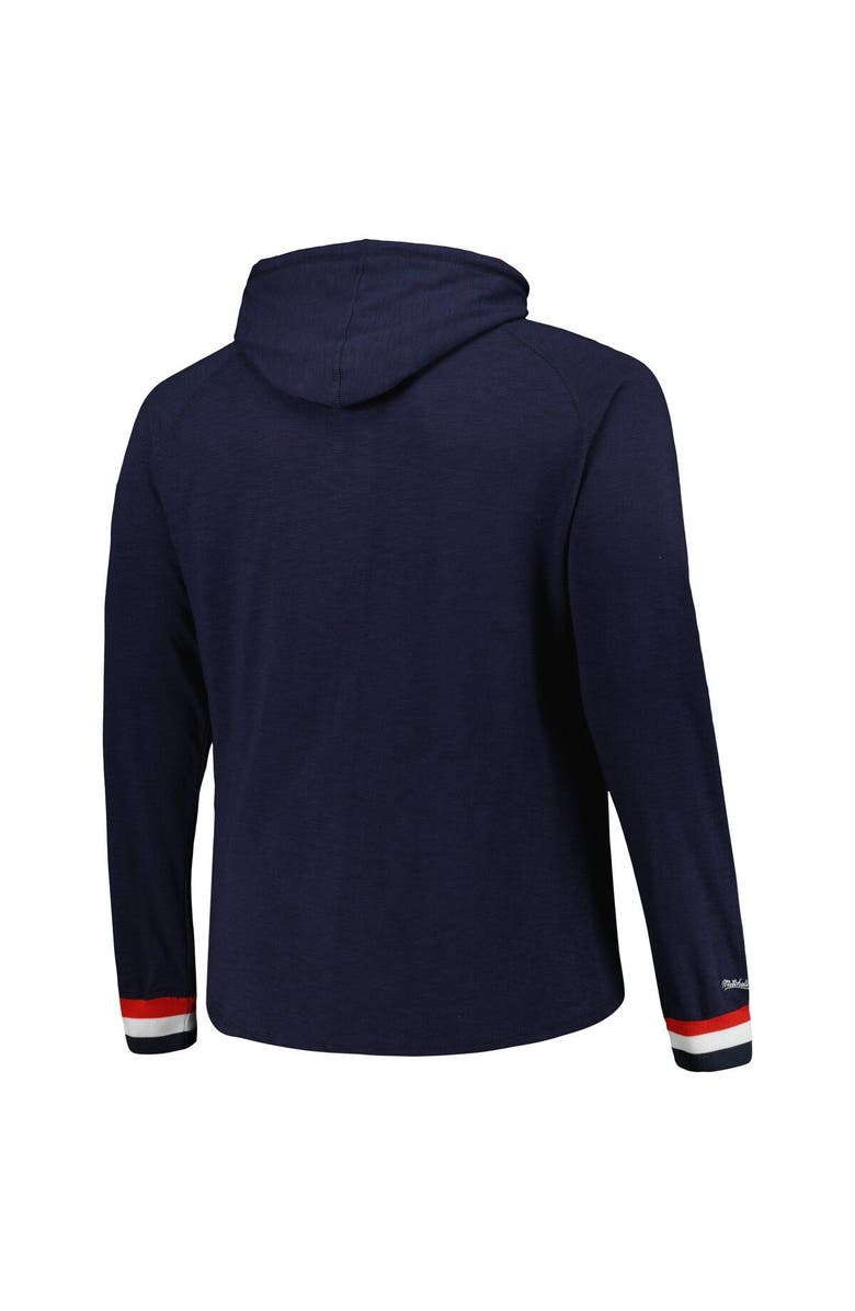 Mitchell & Ness Men's Mitchell & Ness  Navy Washington Capitals Big & Tall Legendary Raglan Pullover Hoodie, Alternate, color, 