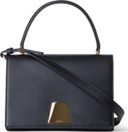 Akris Small Alice Leather Top Handle Bag