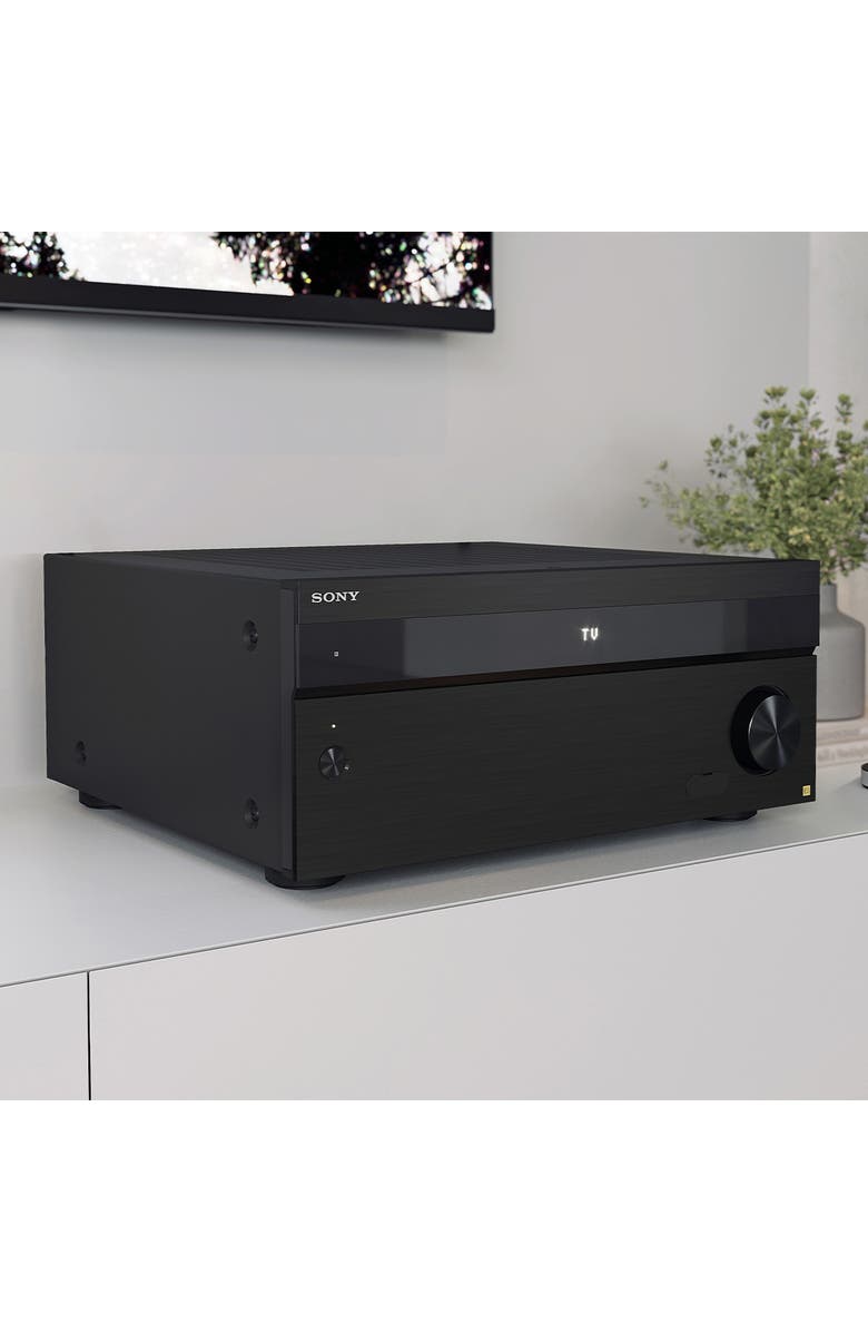 Sony STR-AZ7000ES 13.2 Channel 8K Home Theater AV Receiver with Dolby Atmos, DTS X, IMAX Enhanced, Google Assistant, & Works with Sonos, Alternate, color, Black