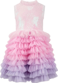Lola + The Boys Dreamy Ombre Tulle Dress
