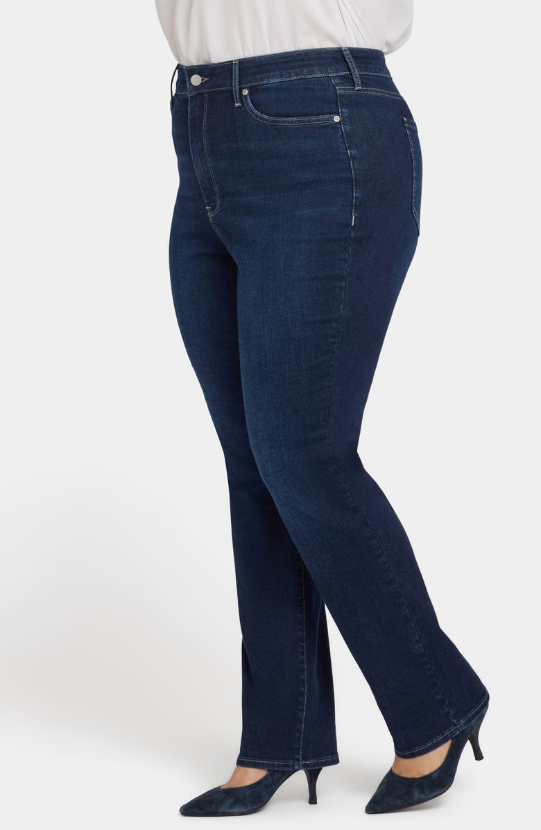 NYDJ Marilyn High Waist Straight Leg Jeans, Alternate, color, Midnight Breeze