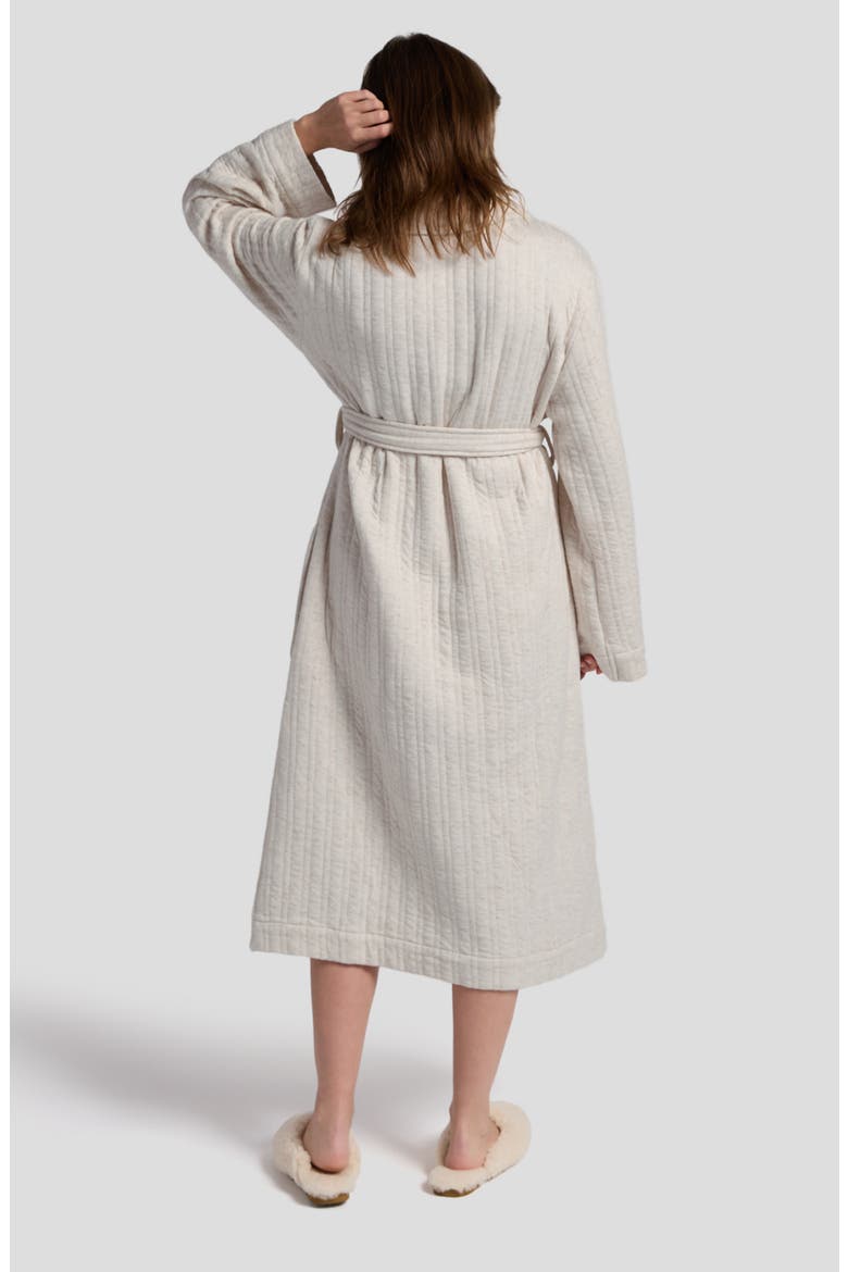 Cozy Knit Robe, Alternate, color, NATURAL