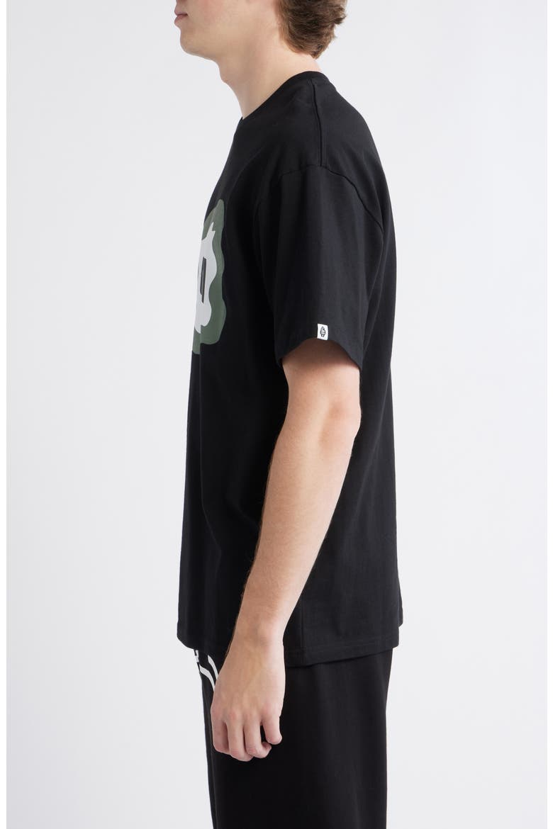 Flag Graphic T-Shirt, Alternate, color, BLACK