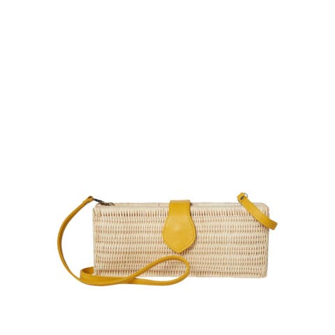 The Melanie Leather Clutch
