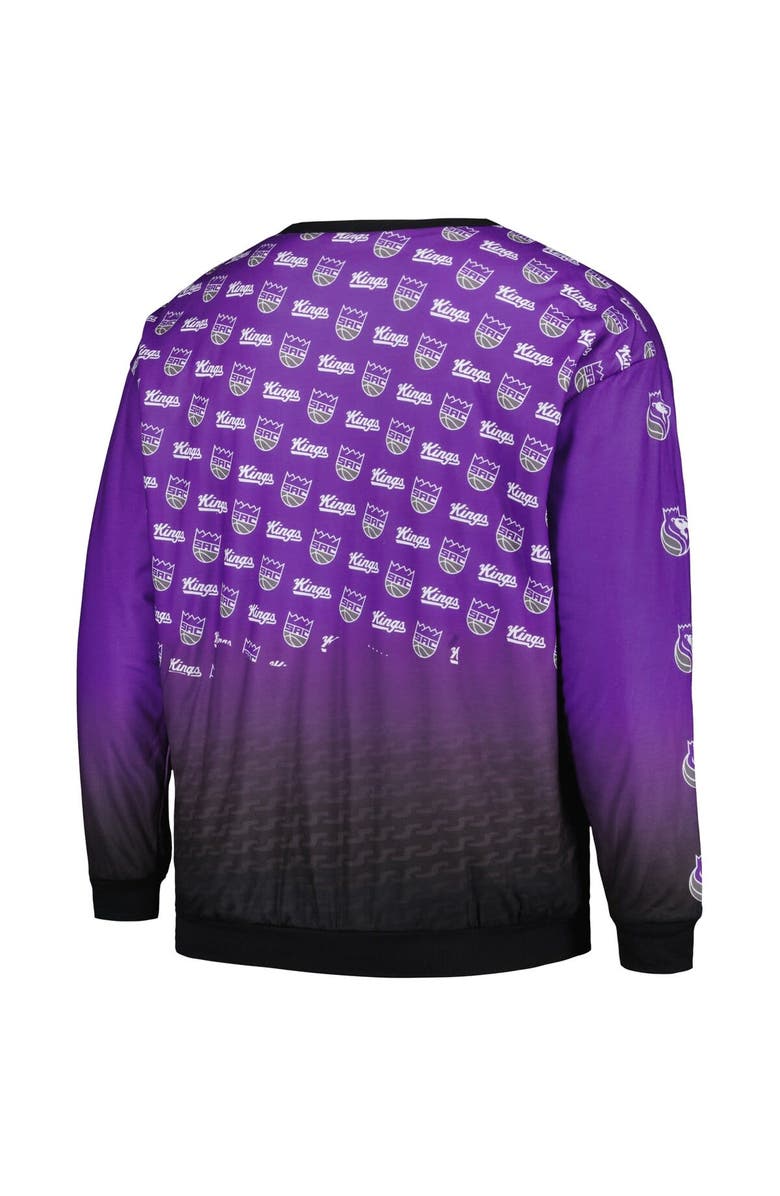 Stadium Essentials Unisex Stadium Essentials Purple/Gray Sacramento Kings Full Capacity Reversible Pullover Sweatshirt, Alternate, color, Purple