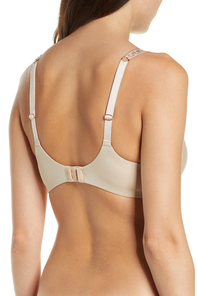 Swoon Underwire T-Shirt Bra, Alternate, color, NYLON