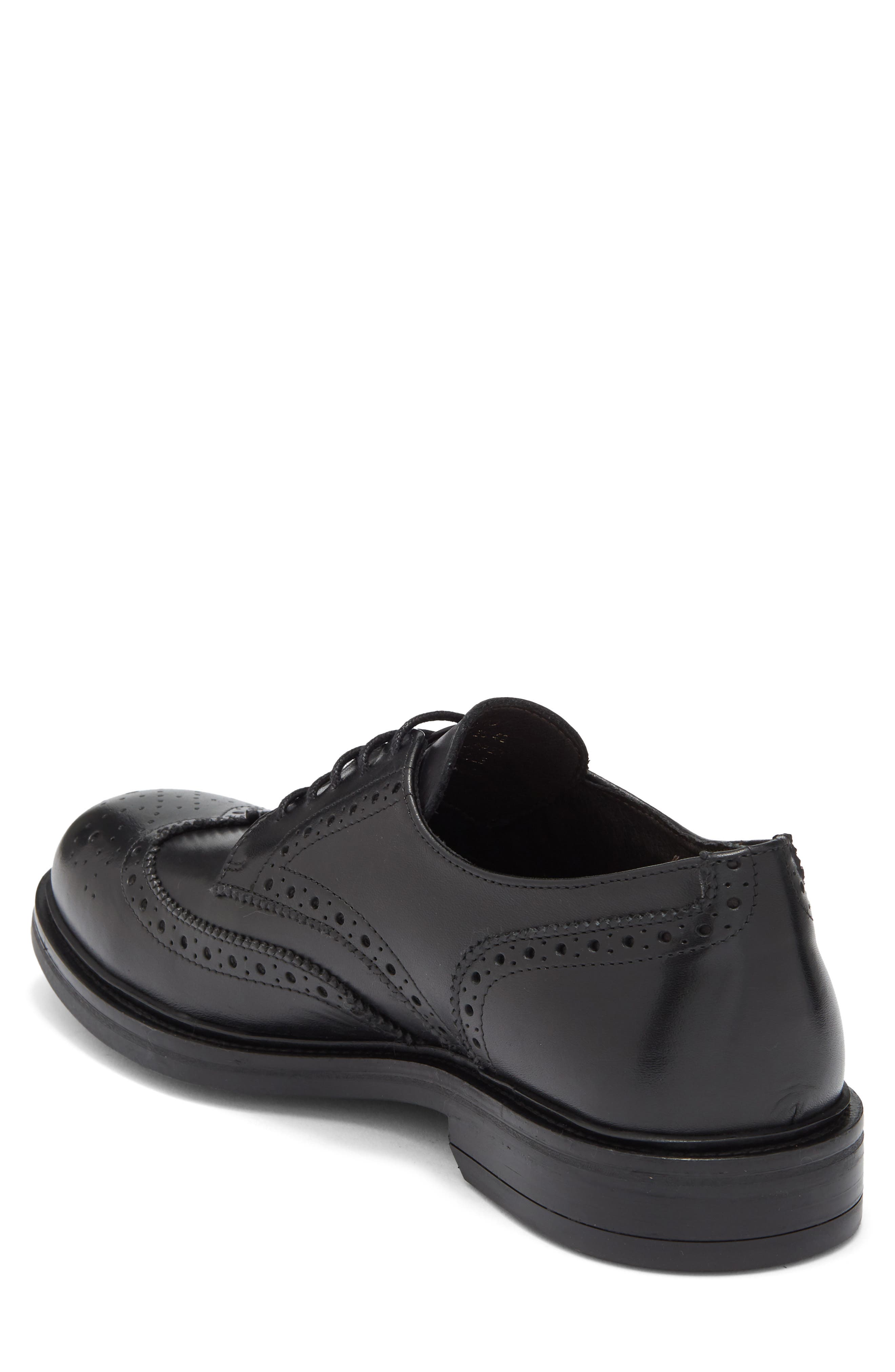 Ticino Brogue Wingtip Derby, Alternate, color, BLACK LEATHER