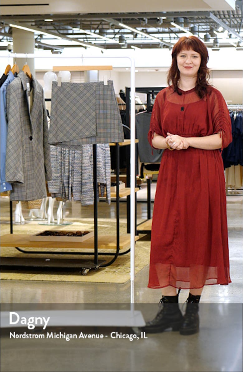 Mixed Check Miniskirt, sales video thumbnail