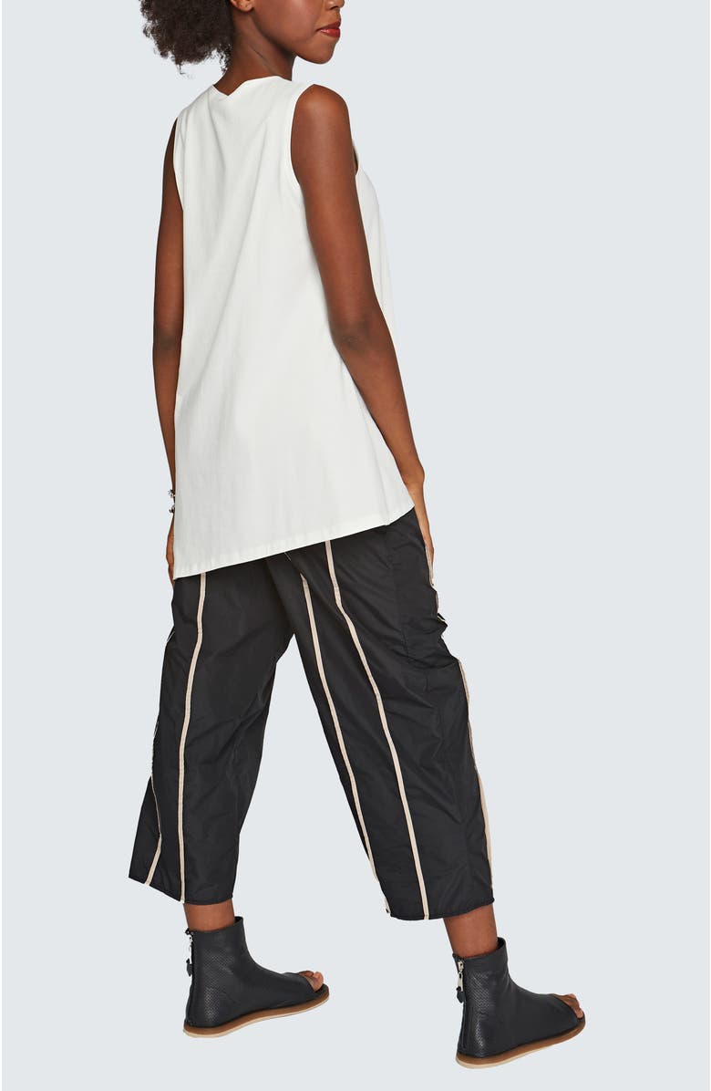 LUUKAA Jasper Memory Taffeta Pants with Liner, Alternate, color, Black