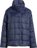 Eileen Fisher High Collar Puffer Coat