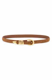 Triple Keeper Suede Belt