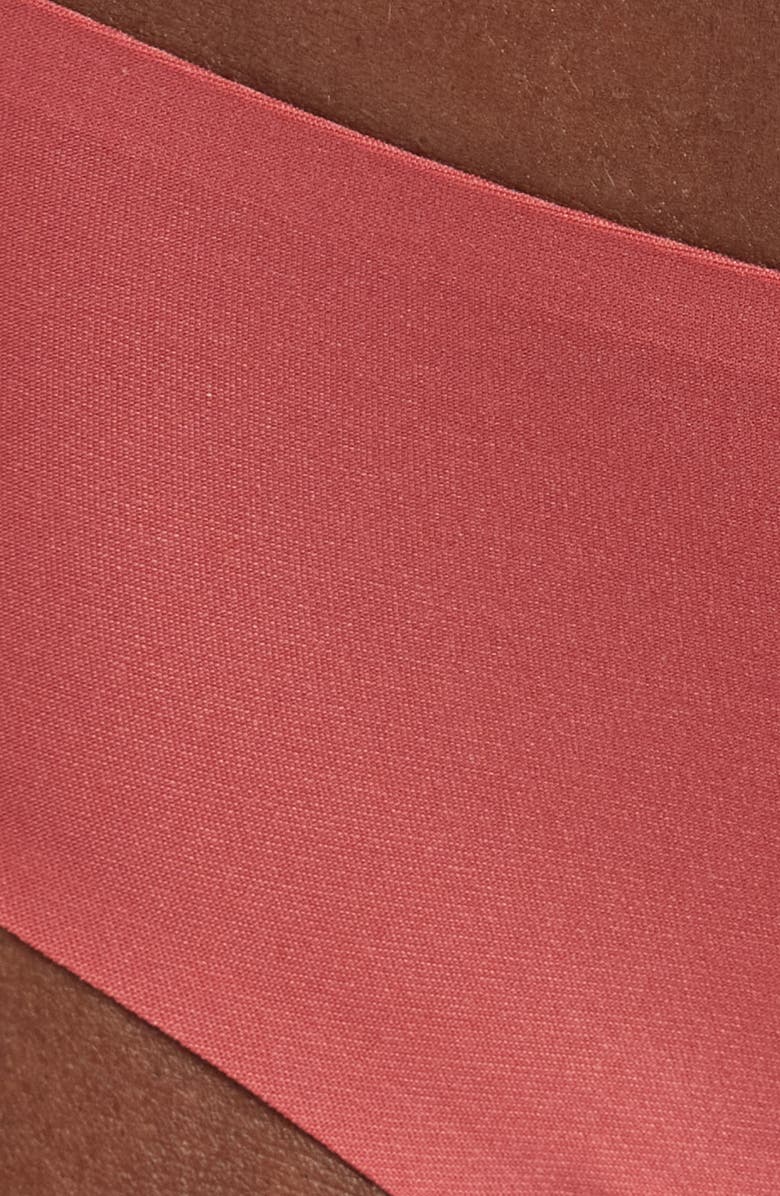 MeUndies Dreamseam Thong, Alternate, color, Dusty Cedar