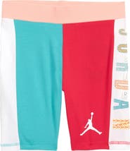 Jordan Kids' Jumpman Colorblock Stretch Cotton Bike Shorts