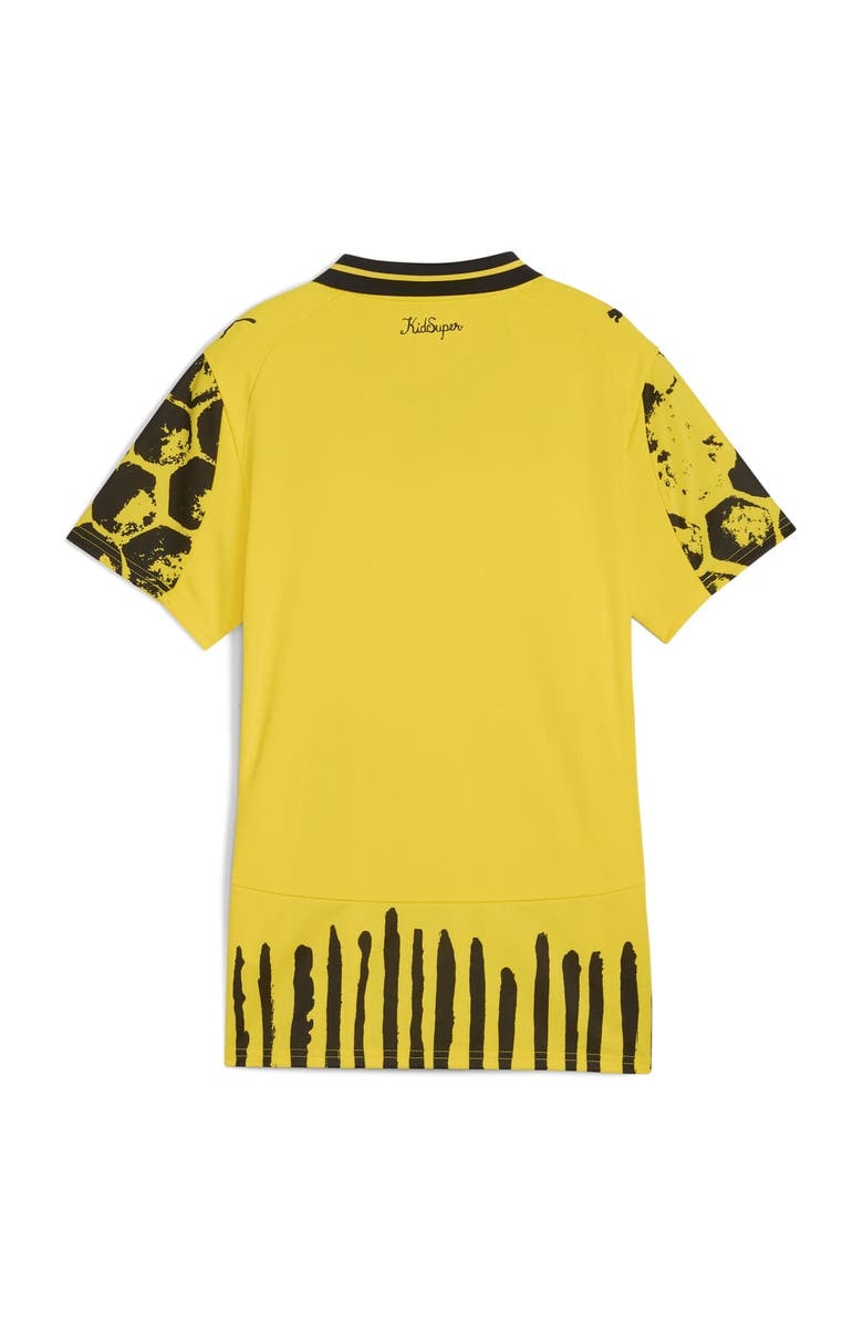 PUMA Women's Puma x KidSuper Yellow Borussia Dortmund 2025 FIFA Club World Cup Replica Jersey, Alternate, color, Yellow