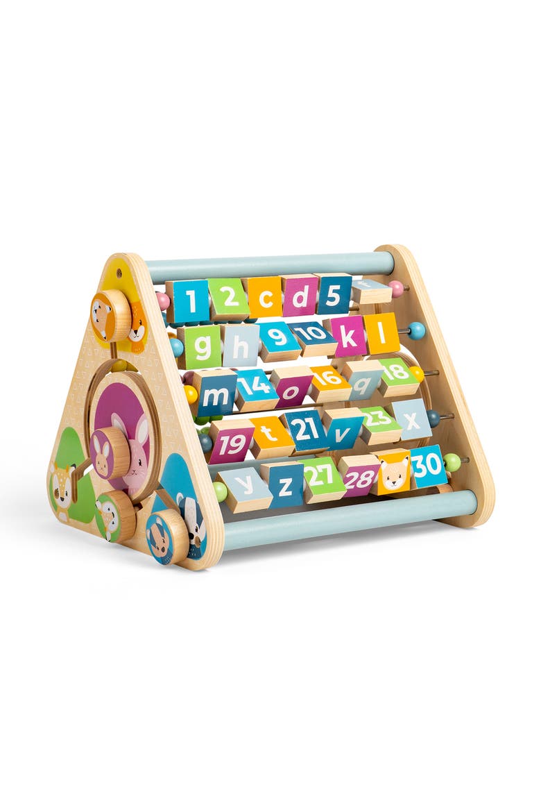 FSC® Certified Triangular Activity Centre, Alternate, color, Multicoloured