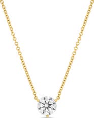 Bony Levy Prong Set Diamond Solitaire Necklace (Online Trunk Show)