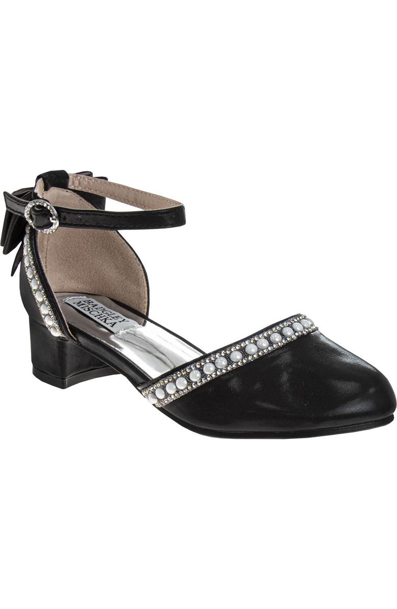 BADGLEY MISCHKA Low Heeled Dress Shoes, Main, color, Black