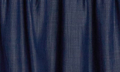 WASH LAB DENIM WASH LAB DENIM CONTRAST TIERED DENIM MAXI SKIRT
