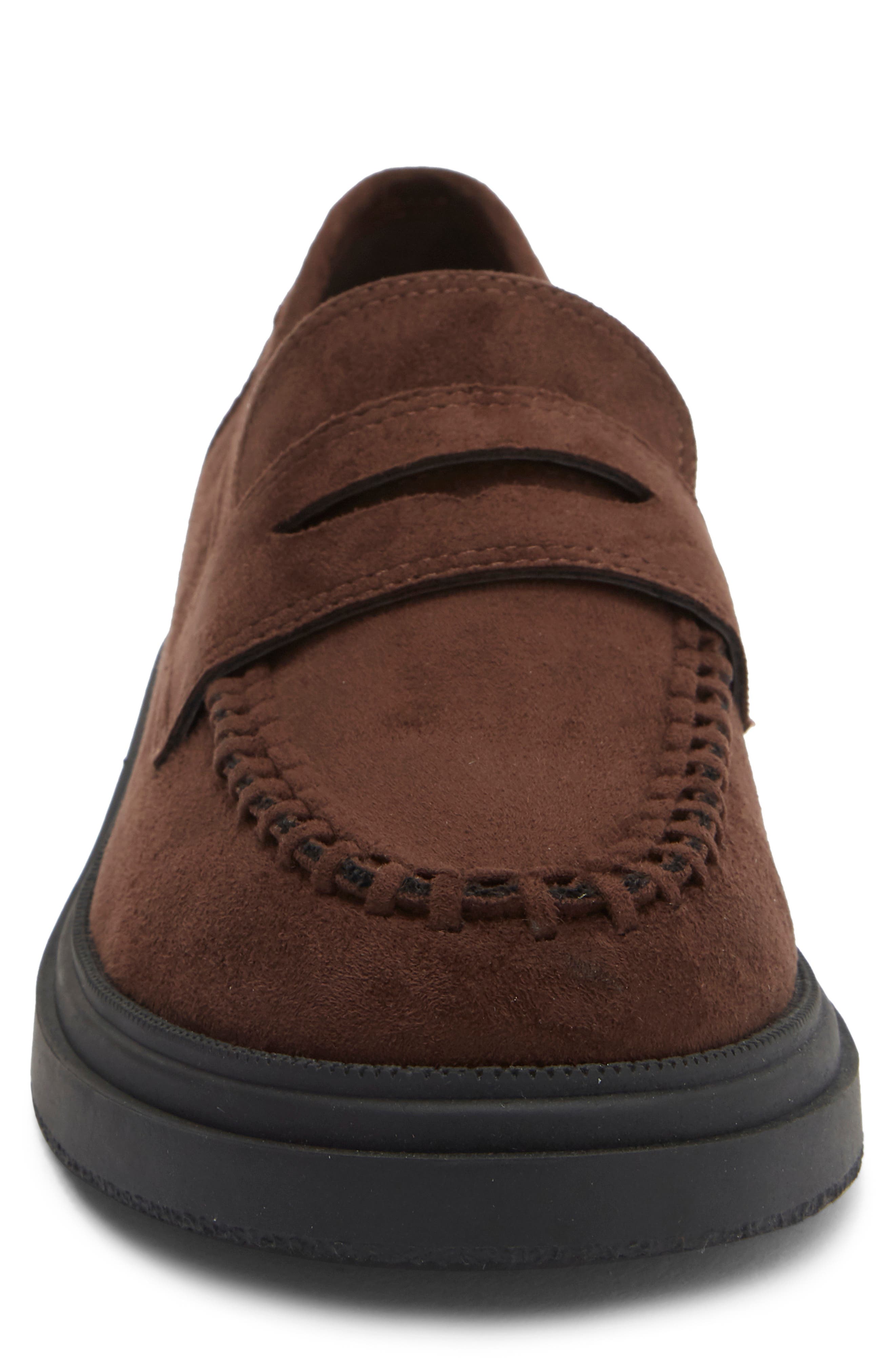 Harriet Lug Loafer, Alternate, color, BROWN CHOCOLATE