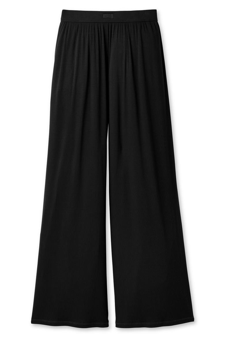 Imogen Wide Leg Pants, Alternate, color, BLACK