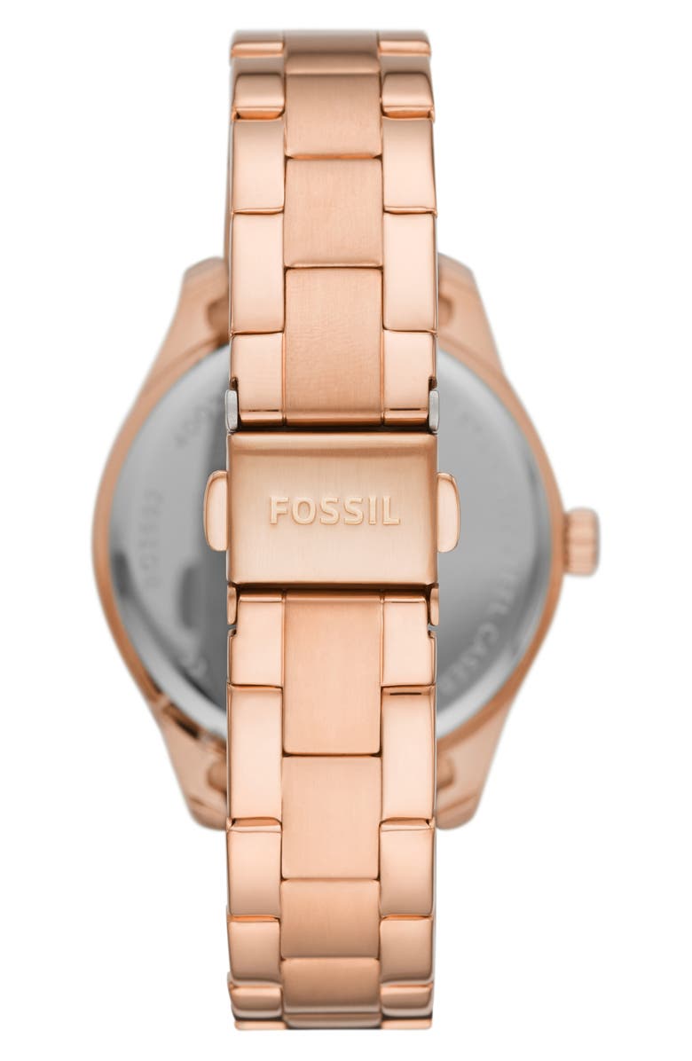 Fossil Rye Bracelet Watch, 36mm, Alternate, color,