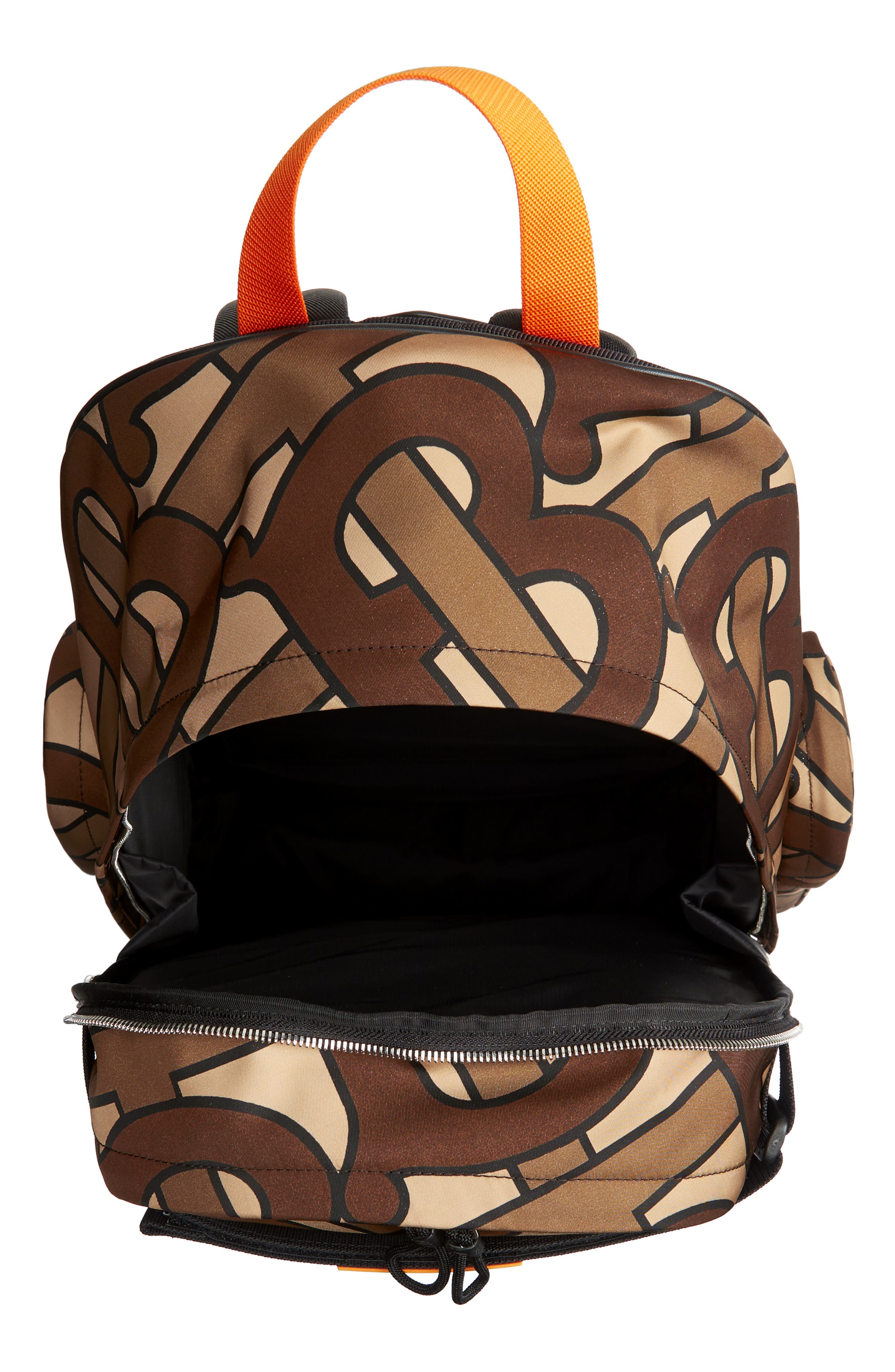 Burberry Cooper TB Monogram Backpack, Alternate, color, 