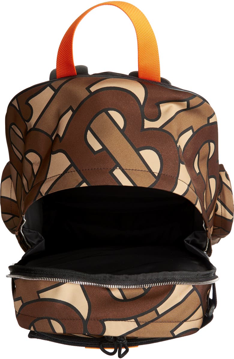 Burberry Cooper TB Monogram Backpack, Alternate, color,