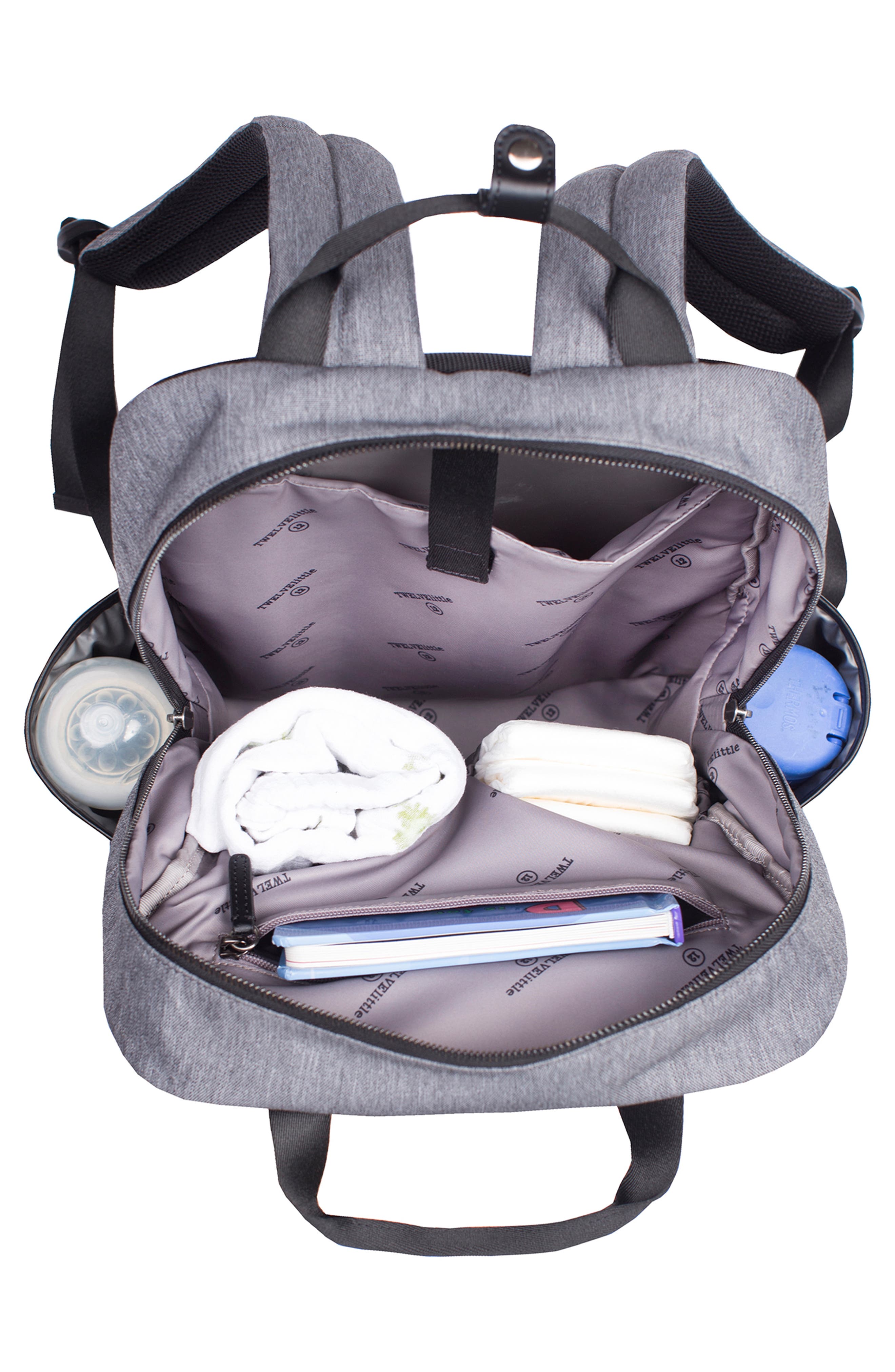 TWELVElittle Courage Backpack Diaper Bag, Alternate, color, 