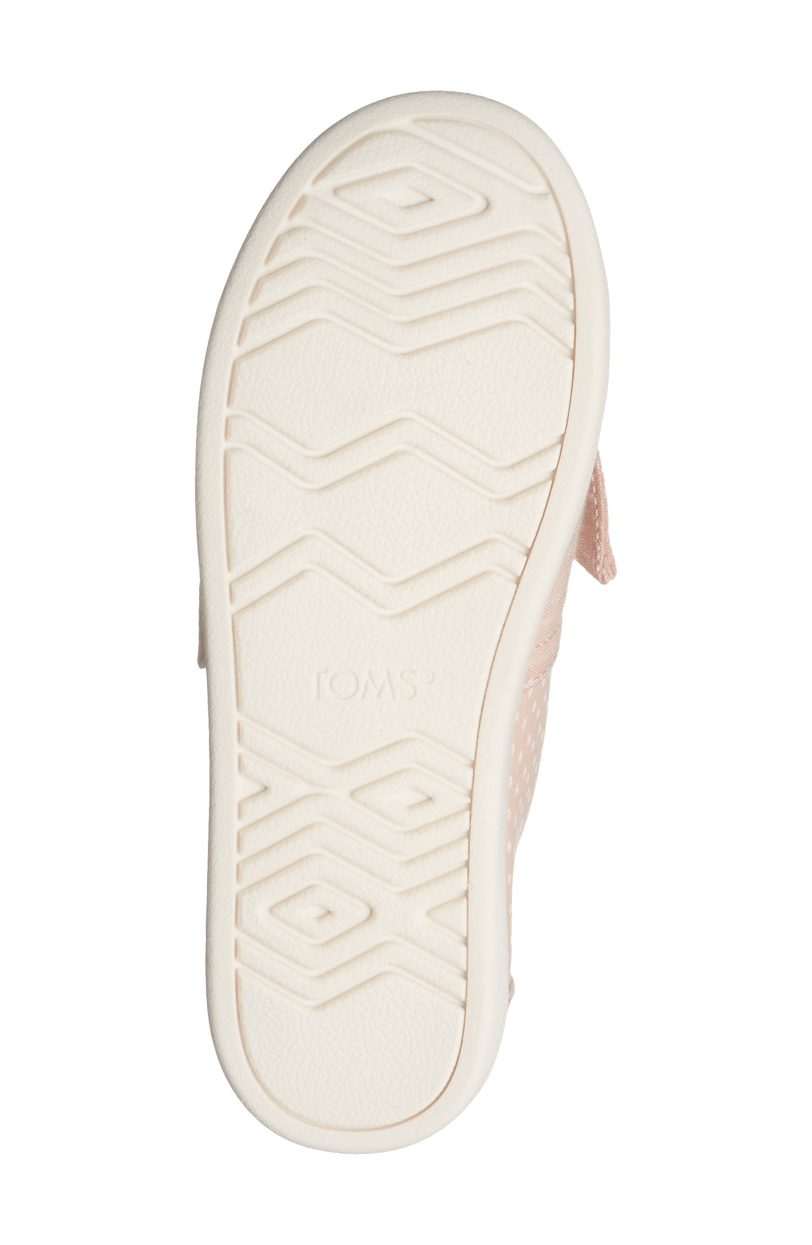 TOMS Kids' Alparagata Sneaker, Alternate, color, Medium Pink