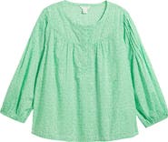 Caslon® Pintuck Pleat Top