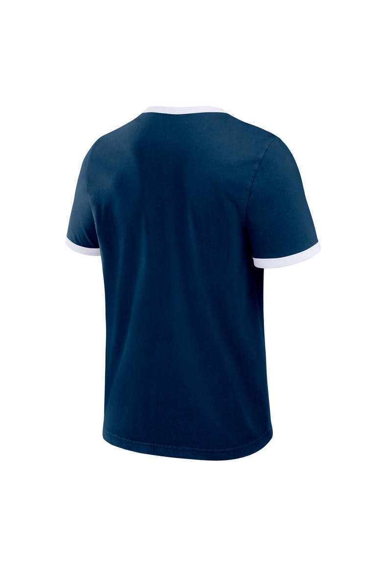 Men's Darius Rucker Collection by Fanatics  Navy New York Yankees Washed Ringer T-Shirt, Alternate, color, Navy