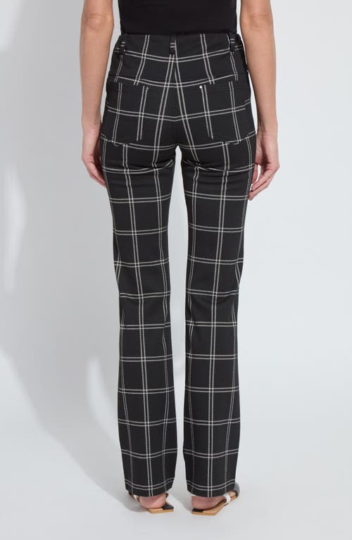 Lyssé Patterned Baby Bootcut In Black