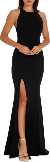 Paige Halter Neck Mermaid Gown