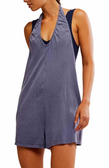 Free People FP Movement Hot Shot Halter Romper