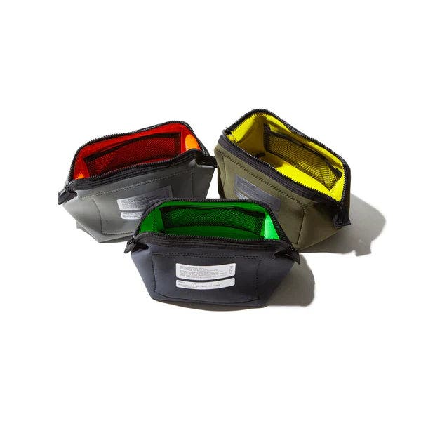 PUEBCO Travel Pouch, Alternate, color, Light Gray & Orange