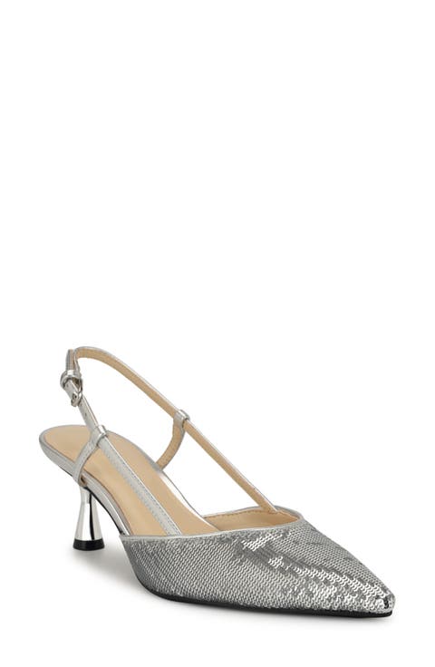 Rowen Slingback Kitten Heel Pump (Women)