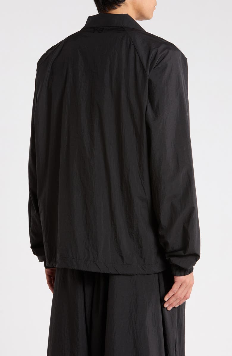 Y-3 GRD 35 Nylon Track Jacket, Alternate, color, Black