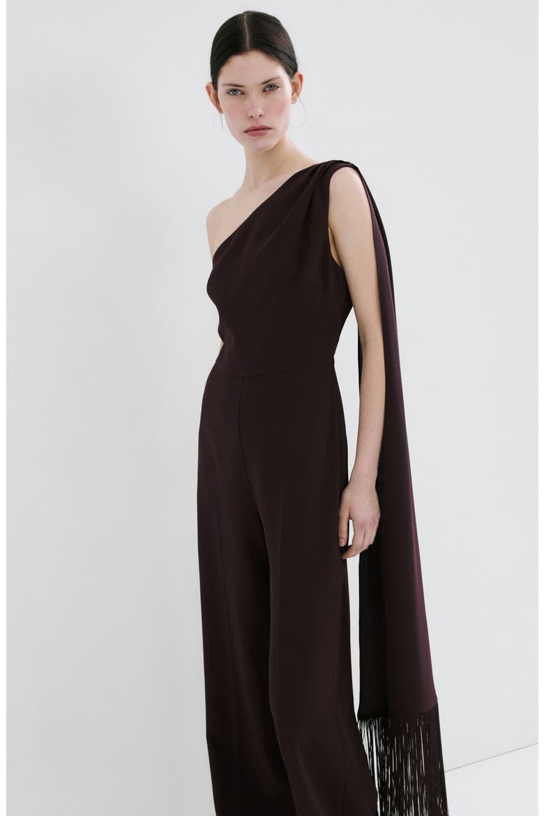 Asymmetric Jumpsuit, Alternate, color, CHOCOLATE
