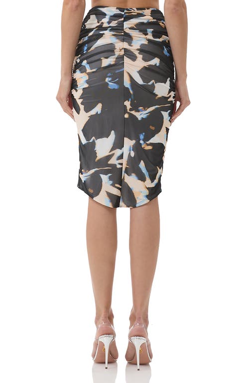AFRM AFRM NEWTON RUCHED RUFFLE MESH SKIRT 