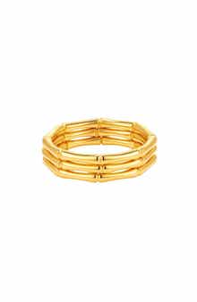 Set of 3 Bamboo Stacking Rings