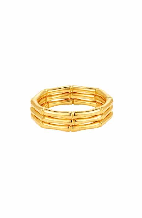 Set of 3 Bamboo Stacking Rings
