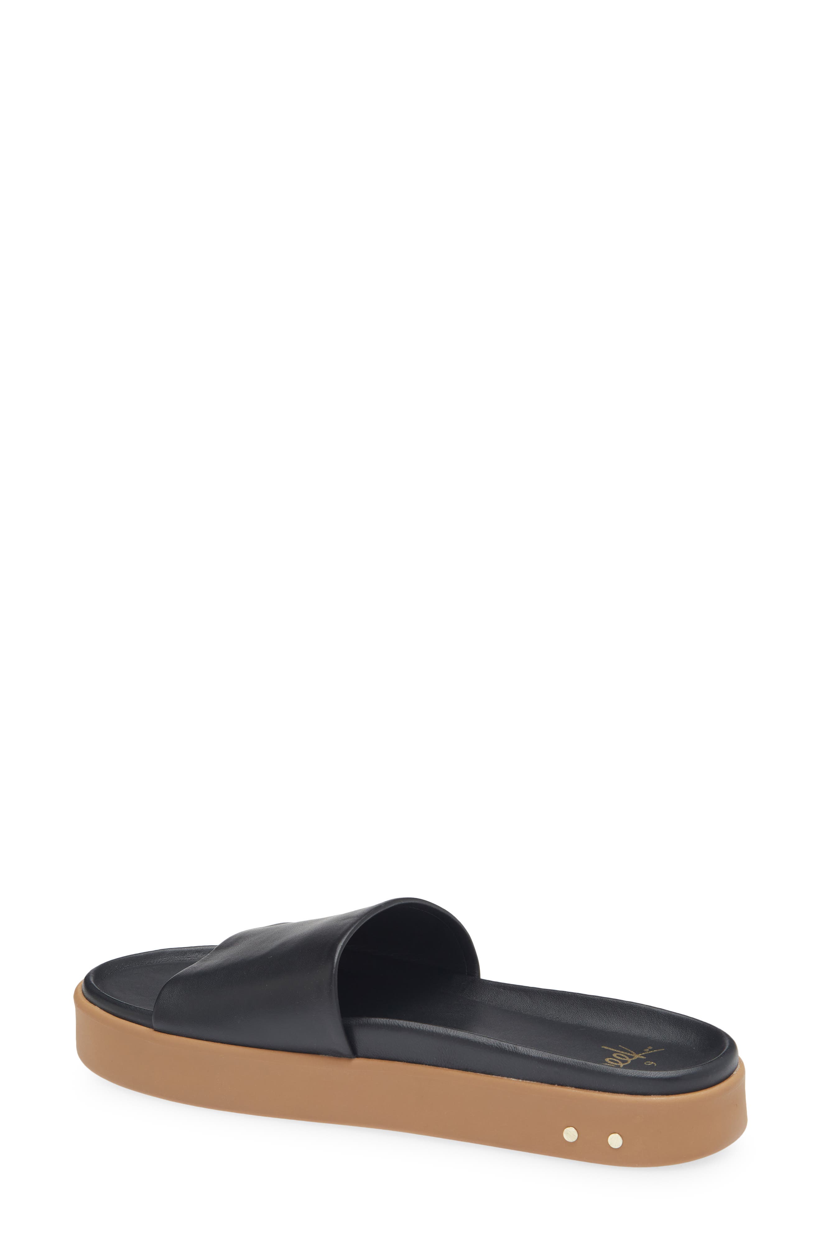 Beek Chick Platform Slide Sandal, Alternate, color, Black
